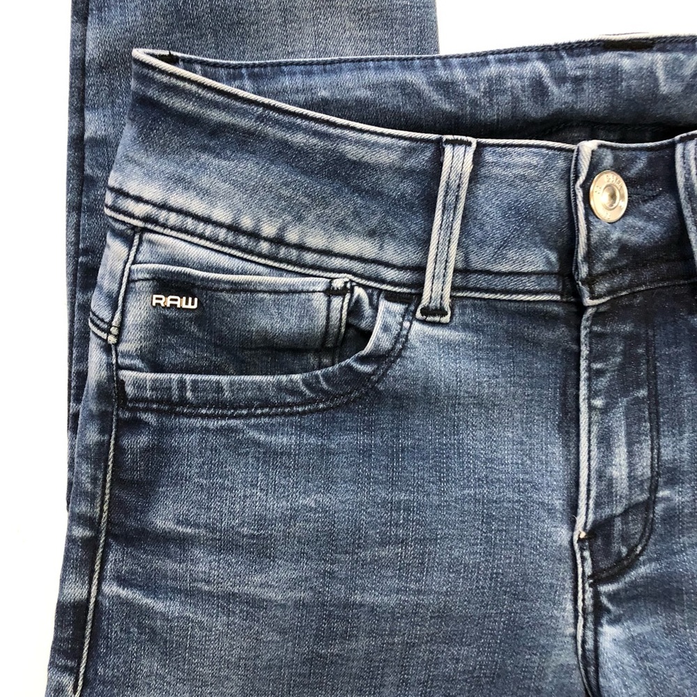 G-Star Lynn Mid Rise Super Skinny Jeans - Picture 10 of 16